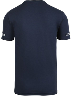 Мужская теннисная футболка Le Coq Sportif Tennis Tee SS No.3 M - dress blues