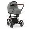 Коляска для новорожденных Cybex Priam IV Mirage Grey шасси Rosegold