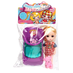 Кукла мини с аксессуарами, пакет 600-71