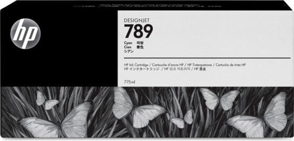 HP 789 струйный картридж 1 шт Подлинный Голубой CH616A