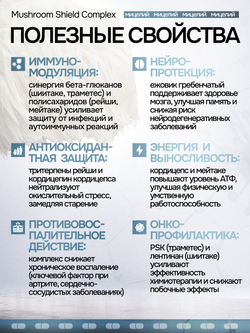 Грибной щит 120 капсул