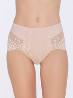 Трусы-слип с высокой линией талии Greta (Размер: M) (Цвет: молочный)