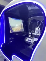 Аттракцион виртуальной реальности VR вертолет