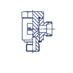 Соединение JE DL22 26х1.5 (корпус)