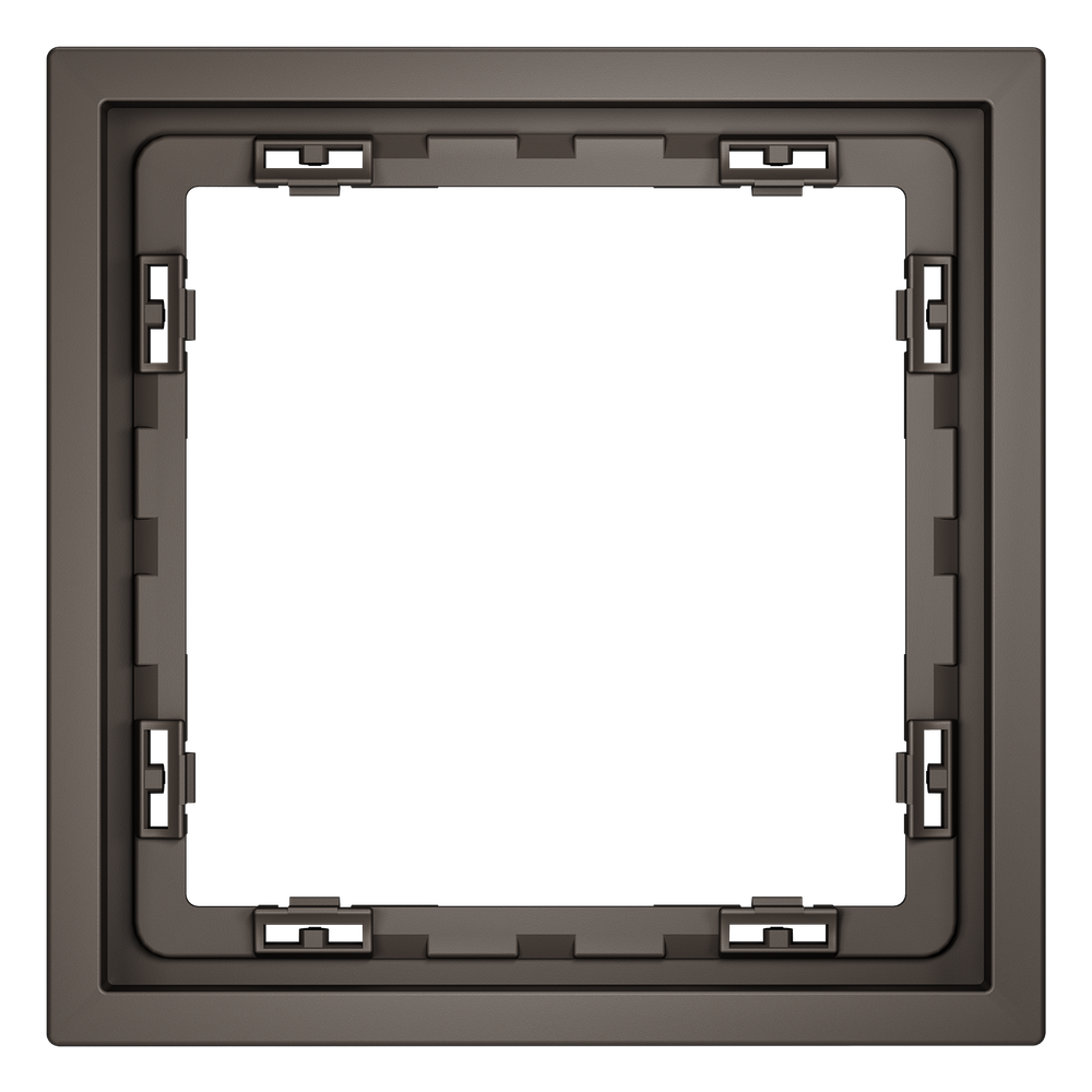 Рамка пластиковая VOLTUM S70 на 1 пост, (капучино)