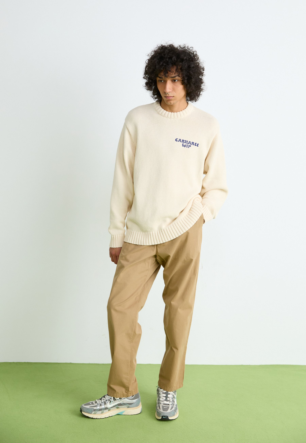 Carhartt WIP Свитер - естественный/молоко