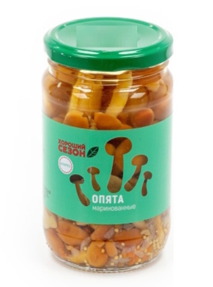 Опята маринованные 330г. Хороший сезон