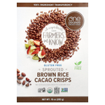 One Degree Organic Foods, чипсы с какао из пророщенного коричневого риса, 283 г (10 унций)