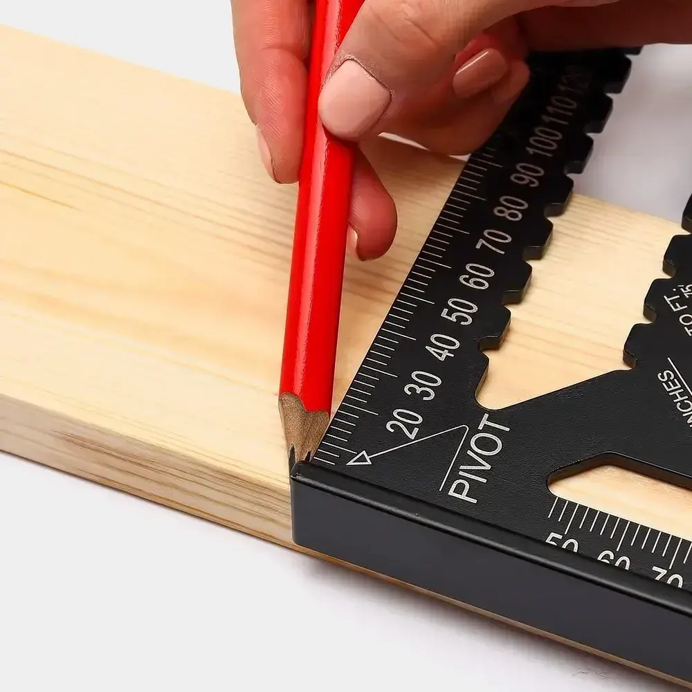 Угольник Свенсона металлический 300 мм, уголок строительный