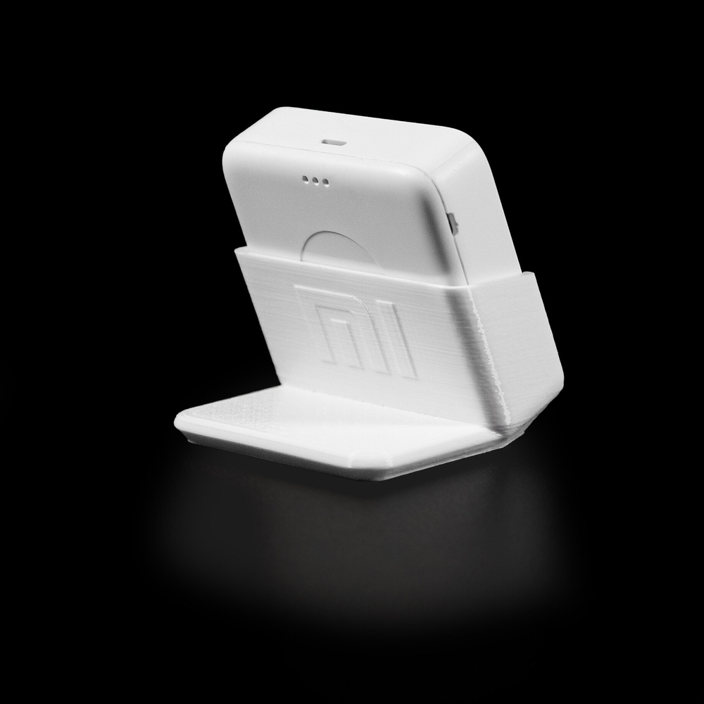 Набор 2 шт. Настольный держатель дисплейного датчика Xiaomi (LYWSD03MMC),3D печать, белый