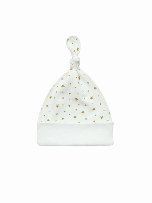 Шапочка-узелок Звездочки wheat