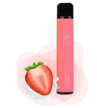 Elf Bar - Strawberry Ice Cream (1500, 5% nic)