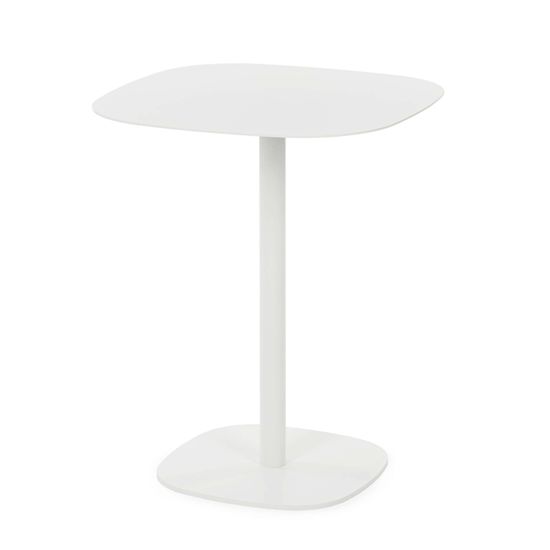 Обеденный стол Square 60х60 металлический белый 