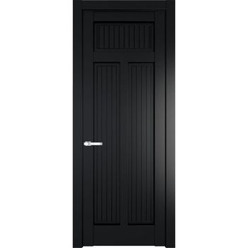 Межкомнатная дверь эмаль Profil Doors 3.4.1PM блэк глухая