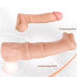 Насадка Kokos с крупной головкой телесная 17,6 см