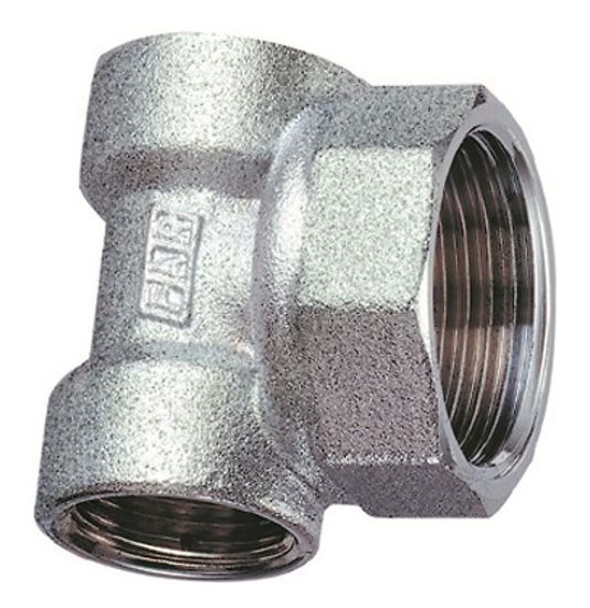 Узел FAR 1"х1/2" ВР для подсоединения коллекторов хромированный FK 4060 112