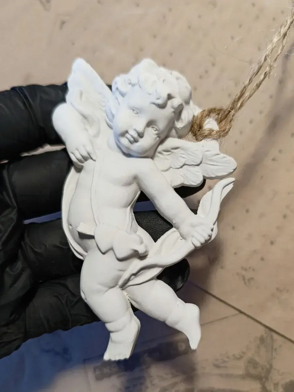 Новогодний декор ангелы 2 шт