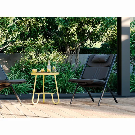 Уличное кресло Hakon, черное