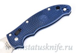 Нож Spyderco Manix 2 S110V темно-синяя рукоять C101PDBL2фотография - 3
