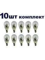 Светодиодная LED лампа G45 4,2W E14 тёпл. 10шт