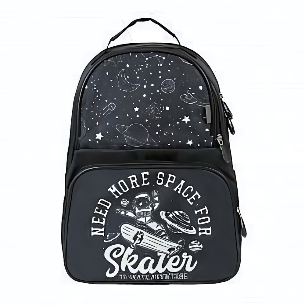 Рюкзак школьный Тимошка ОРТ "Скейт" 37*26*13 см. 2 отд., 1 карман, боковые карманы (Luris)