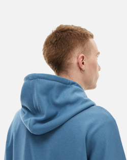 Худи ANTEATER Hoodie-Blue-White-Logo