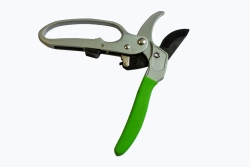 Секатор садовый усиленный с храповым механизмом (L-200мм) WMC TOOLS WMC-TG1301014