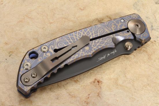 Нож Spartan Blades Harsey Royal Flush, сталь S45VN, рукоять - титан