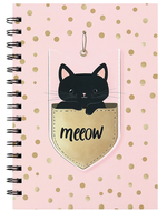 Записная книжка А5 80л. клетка, на спирали на спирали DV-15811-4 (Darvish)