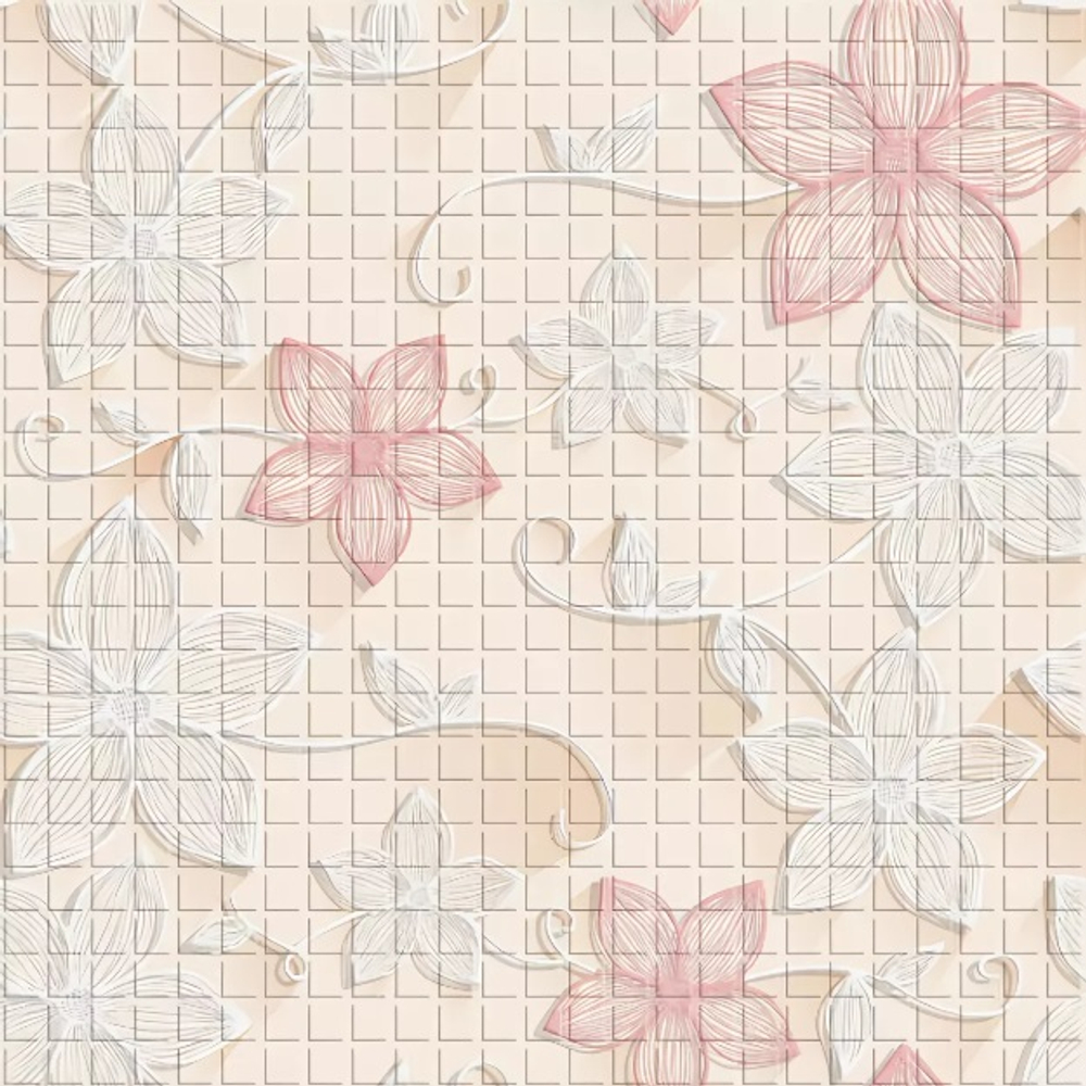 Панель ПВХ  Мозаика  ВЕСНА 595*595