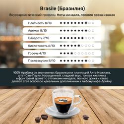 Кофе в капсулах Caffitaly Brasil 10 упаковок (100 капсул)