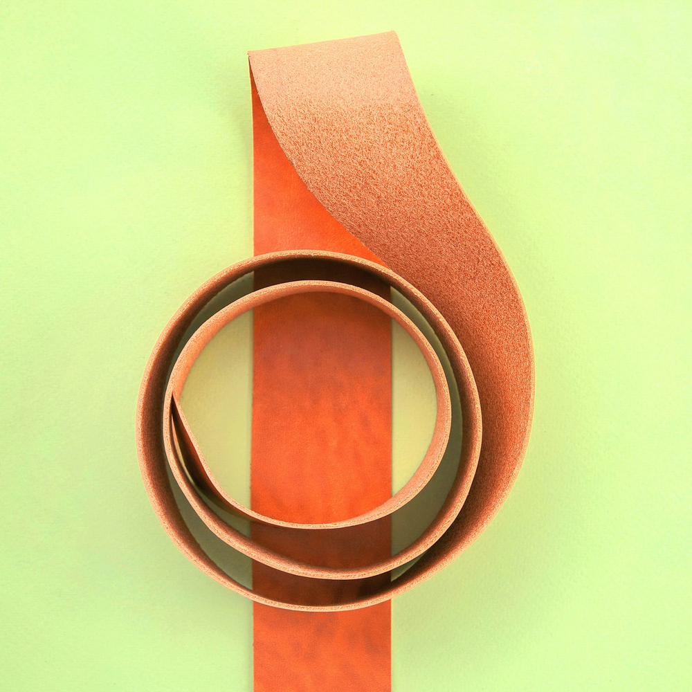 Ременная заготовка ПОДИУМ Missouri MS31 (1,5+ мм), цв. Оранжевый