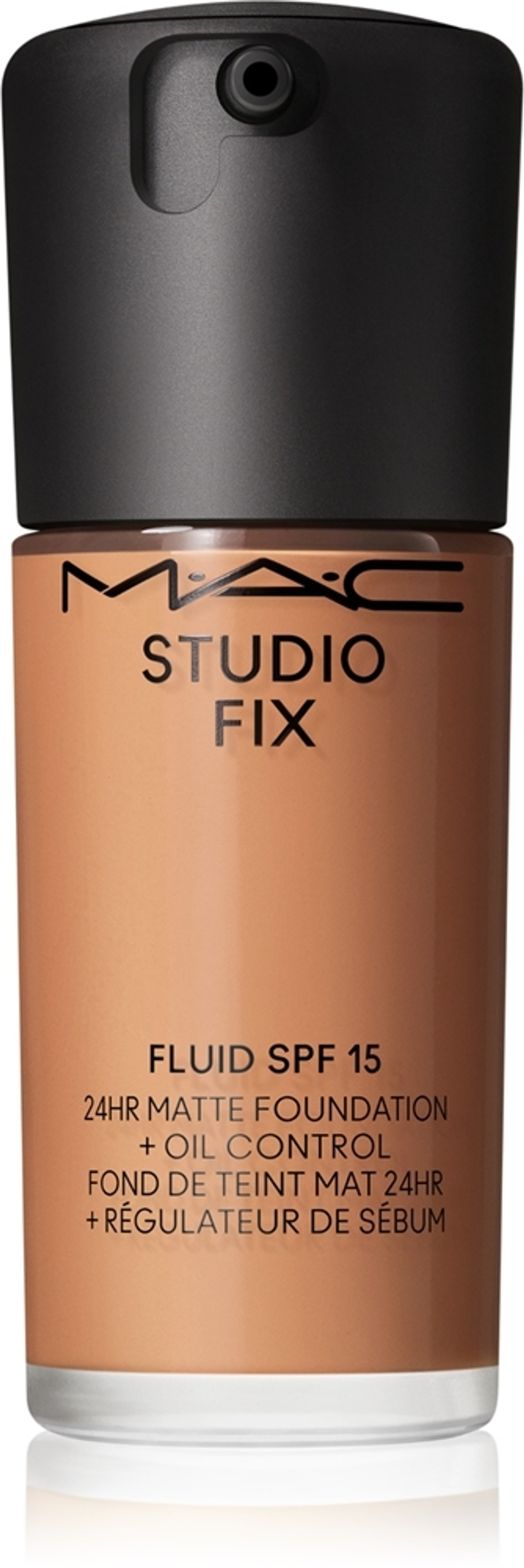 MAC Cosmetics Studio Fix Fluid SPF 15 24HR Matte Foundation + Oil Control - Матирующая тональная основа SPF 15, 30 ml