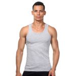 Майка мужская серая меланжевая DARKZONE DZN7203