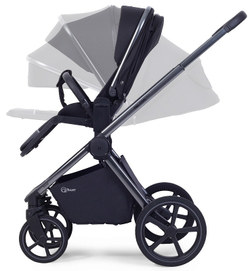 Детская коляска Rant Falcon Soft Therm 3 в 1 с автокреслом Evomax Black Black