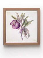 Картины на стену интерьерная на холсте 4 шт, 23*23 см