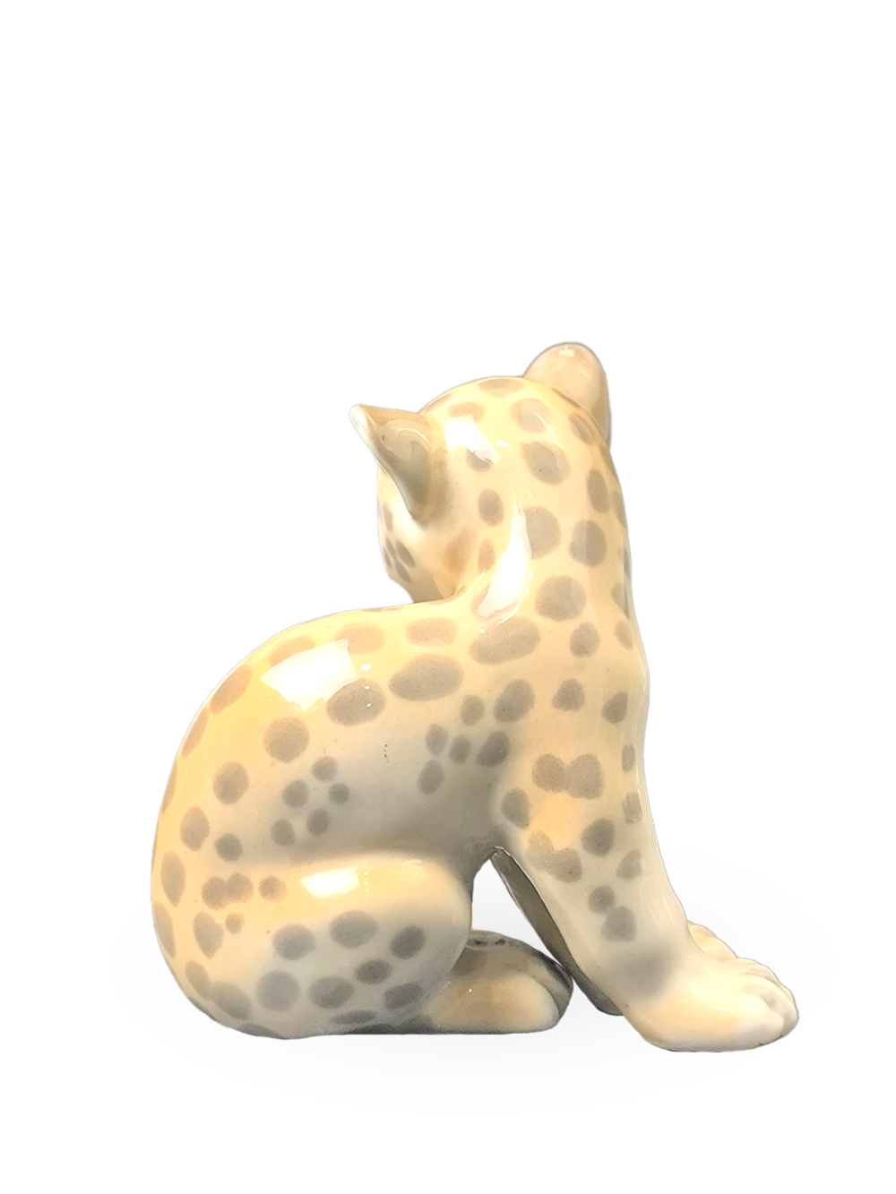 Фарфоровая статуэтка "Маленький леопард" ЛФЗ