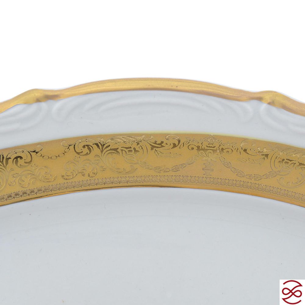 Блюдо овальное Repast Матовая полоса Мария-тереза 28 см 1шт