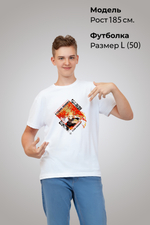 Футболка "Клинок рассекающий демонов (Танжиро)"