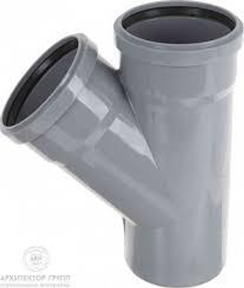 Тройник 40/40/45, серый, Ostendorf 111200