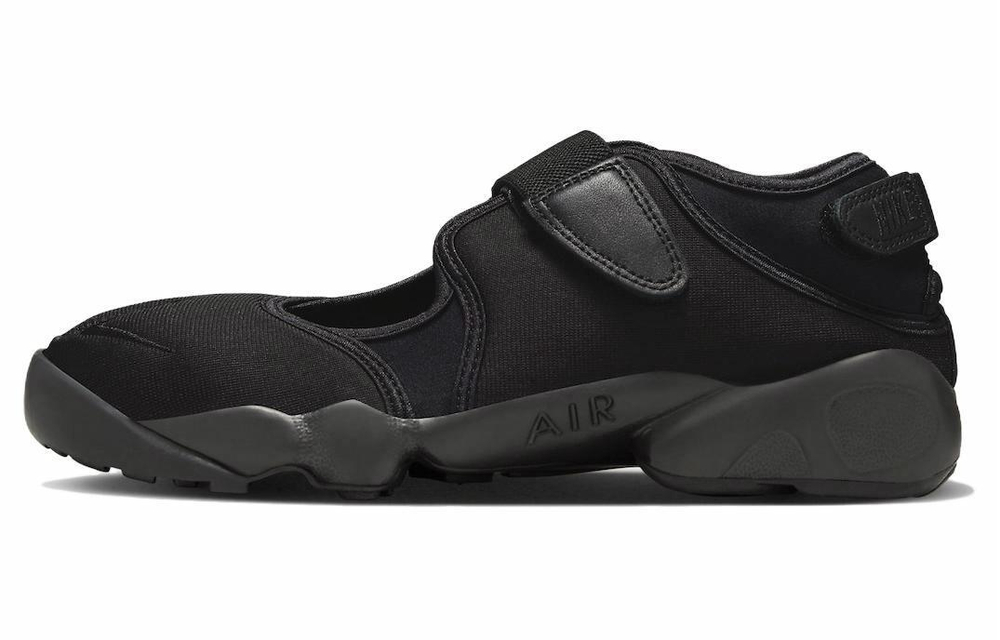 Кроссовки Nike Air Rift "Triple Black" (Женская размерная сетка)