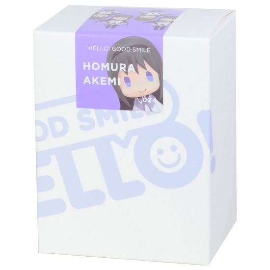 Фигурка Аниме Hello! Good Smile Девочка волшебница Мадока Магика Хомура Акеми 10см 4580590192881 / Фигурка по мотивам аниме "Девочка волшебница Мадока Магика", Акеми Хомура