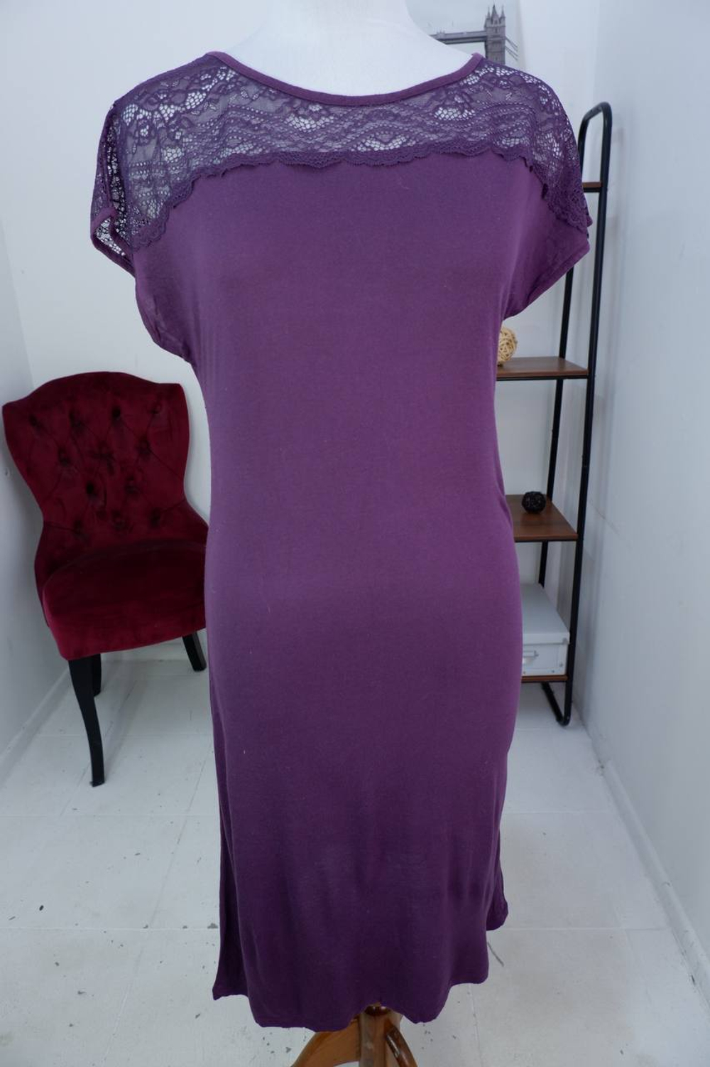 Платье Almando Melado сливового цвета, визуально 44 размер