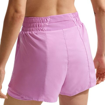 Женские Шорты теннисные Nike One Dri-Fit High-Waisted 3" 2in1 - light magenta/white