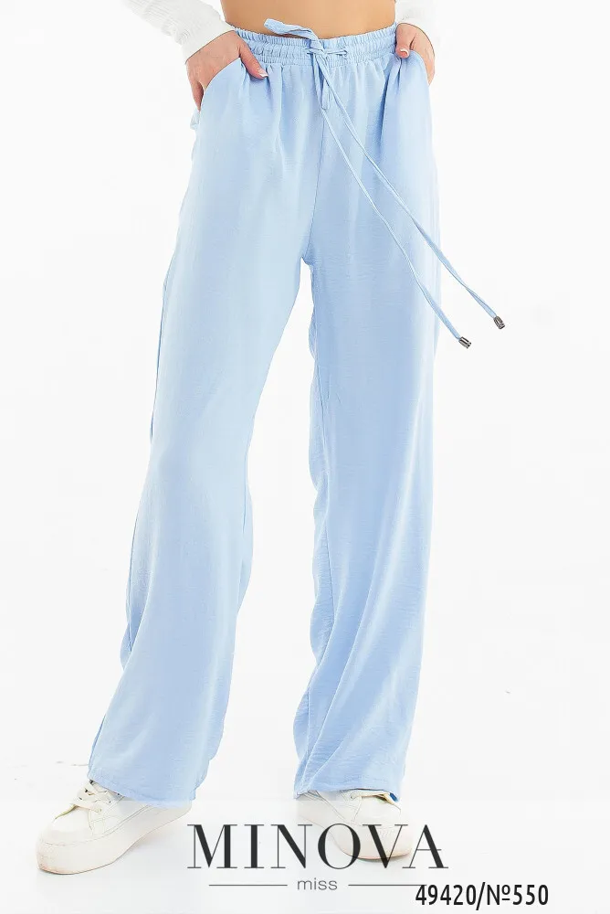 Брюки 550-голубой Minova