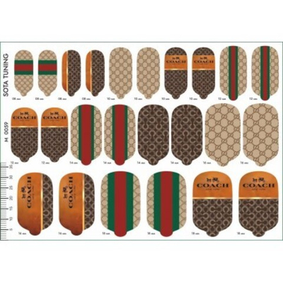 Sota Пленки для дизайна ногтей, маникюра М0059