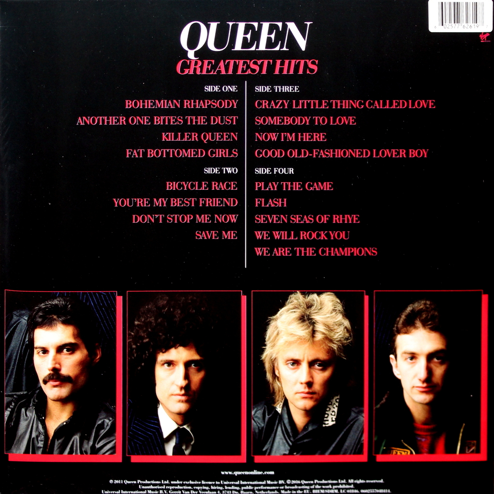 Queen / Greatest Hits (Coloured Vinyl)(2LP)