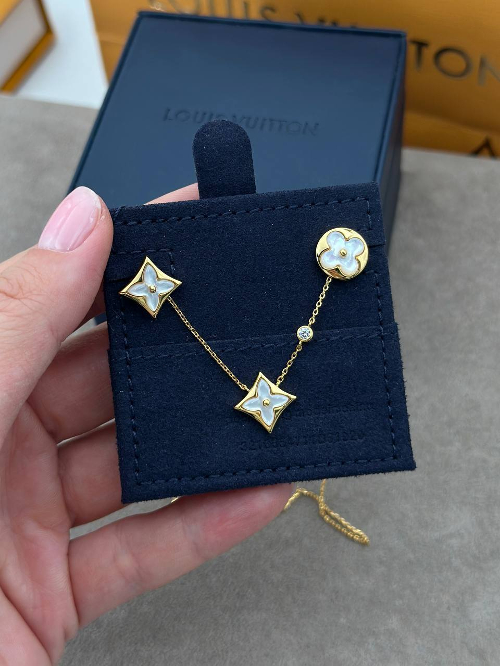 Серьги Louis Vuitton
