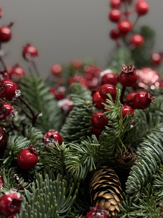 Композиция "Красные огни"