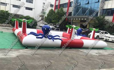 Надувной бассейн «Осьминог», 7*7*1,5 м